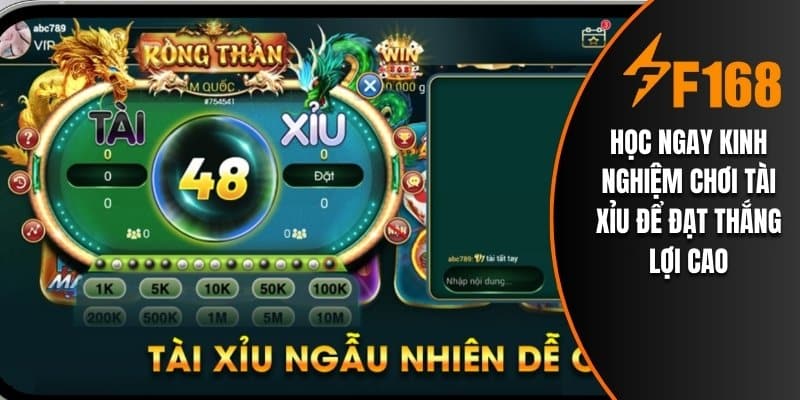 Học Ngay Kinh Nghiệm Chơi Tài Xỉu Để Đạt Thắng Lợi Cao