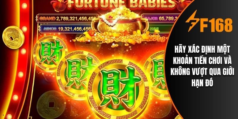 Hãy xác định một khoản tiền chơi và không vượt qua giới hạn đó