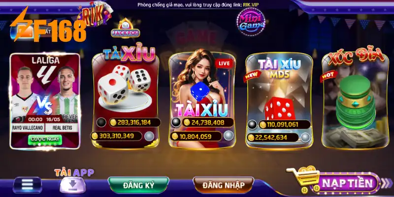 Trải nghiệm tính năng hot từ link tải RIKVIP