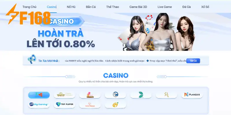 Trải nghiệm sảnh casino hiện đại sống động
